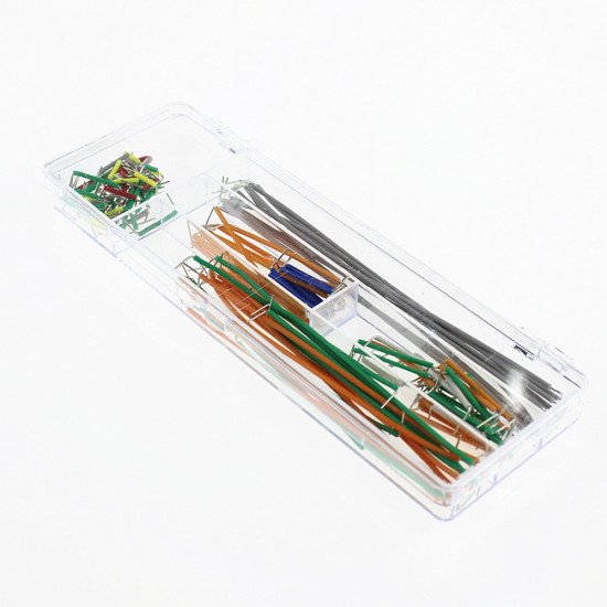 140 pcs Cables Breadboard Jumper en forme U 140 pcs Cables Breadboard Jumper en forme U