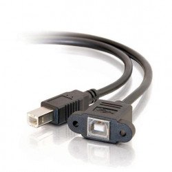 USB 2.0  mâle à  Femelle Imprimante Câble d'extension USB 2.0  mâle à  Femelle Imprimante Câble d'extension