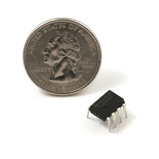 NE555P DIP8 Single precision timer NE555P DIP8 Single precision timer