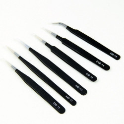 Kit de pinces antistatiques 6 en 1 Kit de pinces antistatiques 6 en 1
