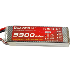 Batterie Lipo 11.1V 3S 3300mah/35C  avec XT60 Batterie Lipo 11.1V 3S 3300mah/35C  avec XT60