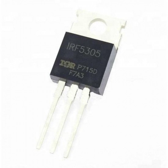 MOSFET de puissance à-220, canal N 31a 55V, IRF5305