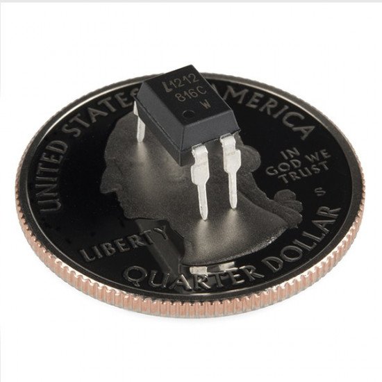 PC817C DIP-4 transistor output optocoupler 