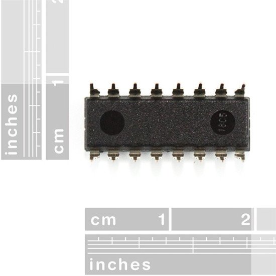 Registre à décalage série 8 bits IC 74HC164, entrée/sortie parallèle