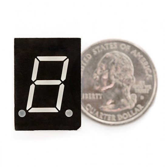 7-Segment Display - LED 0.5 inch common cathode 7-Segment Display - LED 0.5 inch common cathode