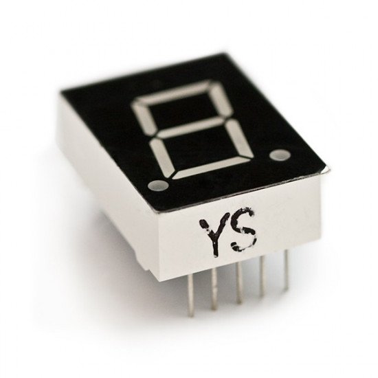  7-Segment Display - LED 0.5 inch common cathode