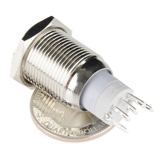 4 Pin Momentary METAL Waterproof Switch 4 Pin Momentary METAL Waterproof Switch