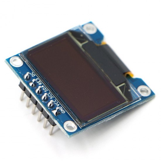 Module d'affichage OLED 0.96inch - SPI/I2C- 128x64 -4broches (blanc)