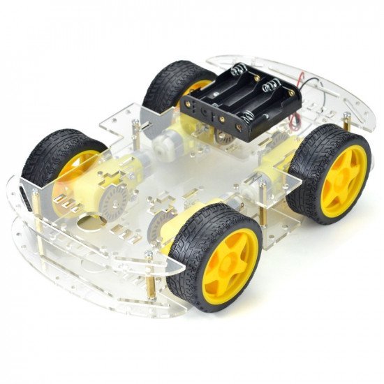 4WD Smart Robot Car Chassis Kits avec codeur de vitesse