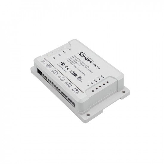 Sonoff 4CH Pro - 4 Gang Inching / Auto-verrouillage /verrouillage WiFi RF Interrupteur intelligent 