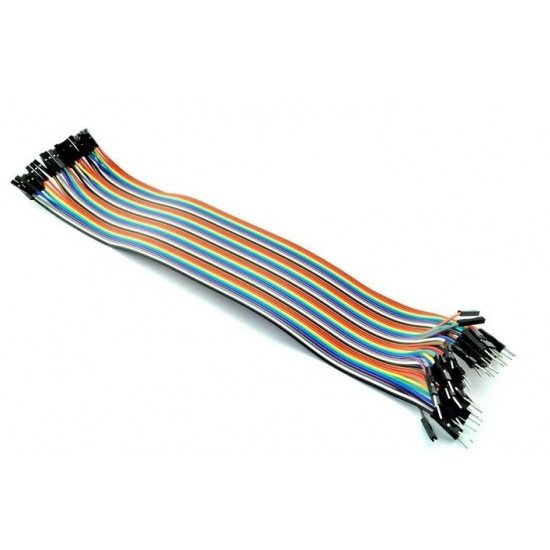 Fil de Connexion Male-Female, 40Pcs 30cm