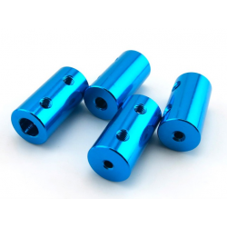  Coupleur  de moteur pas à pas 5x5x25mm  (Bleu)