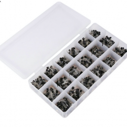 18 Valeur 900pcs Bipolaire Triode Transistor TO-92 A1015-2N5551 Kit 18 Valeur 900pcs Bipolaire Triode Transistor TO-92 A1015-2N5551 Kit