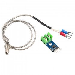 Module MAX6675 + Capteur thermocouple  type K  Module MAX6675 + Capteur thermocouple  type K