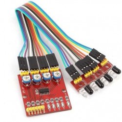  4 Canal Infrarouge Détecteur Suiveur de Ligne