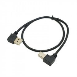 USB 2.0 A Mâle à B Mâle  0.5m USB 2.0 A Mâle à B Mâle  0.5m