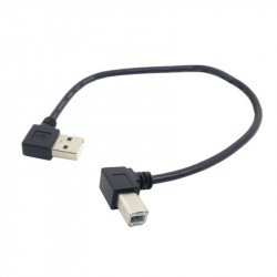 USB 2.0 A Mâle à B Mâle  0.5m USB 2.0 A Mâle à B Mâle  0.5m