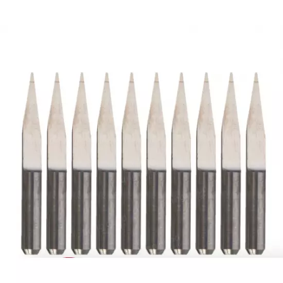 0.5mm-3.175mm Bits de gravure de Carbide 20 Degree 0.5mm-3.175mm Bits de gravure de Carbide 20 Degree