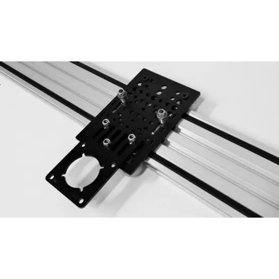 Plaque support du moteur - Moteur pas à pas NEMA 23-Argent Plaque support du moteur - Moteur pas à pas NEMA 23-Argent
