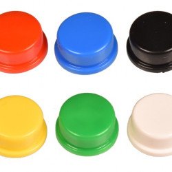 Bouchons blanc pour bouton poussoir B3F-4055 Bouchons blanc pour bouton poussoir B3F-4055