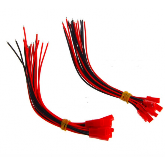 JST Connecteur Plug Cable Mâle + Femelle