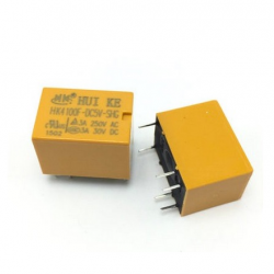 Relais 24V 6Pin 3A - HK4100F-DC  Relais 24V 6Pin 3A - HK4100F-DC