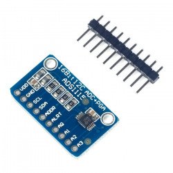 Module ADC 4 canal 16 Bits I2C ADS1115 avec Pro Amplificateur À Gain  Module ADC 4 canal 16 Bits I2C ADS1115 avec Pro Amplificateur À Gain