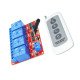 12V 4CH 1000m Remote Control Relay Switch - 433MHz