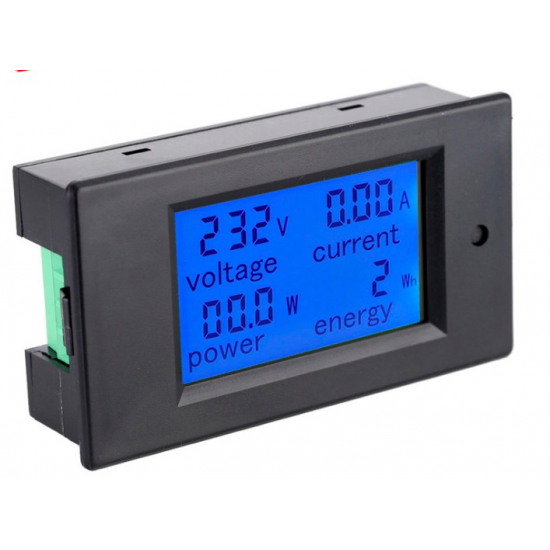 PZEM-021  Voltmeter Ammeter KWH Meter 0-20A 80-260V 50/60HZ