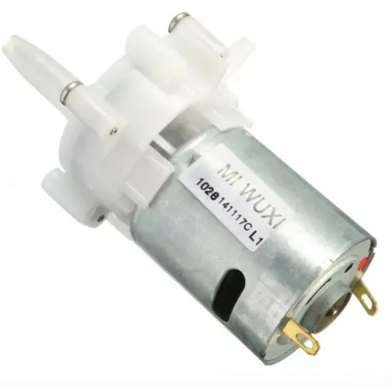 Pompe à engrenages réversible avec moteur de pompage d'eau RS-360 DC 4-12V Pompe à engrenages réversible avec moteur de pompage d'eau RS-360 DC 4-12V