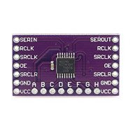 74HC595 Registre à décalage 8 bits avec enregistrement 