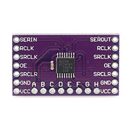 74HC595 Registre à décalage 8 bits avec enregistrement 