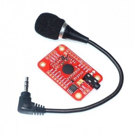 Module de Reconnaissance vocale Geeetech avec Carte vocale de contrôle Micro pour Arduino 