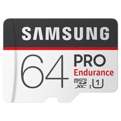 Carte microSD PRO Endurance 64 Go SAMSUNG  Carte microSD PRO Endurance 64 Go SAMSUNG