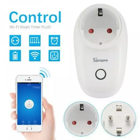 Sonoff - Interrupteur/prise mural connecté Wifi – SONOFF - Ampoule