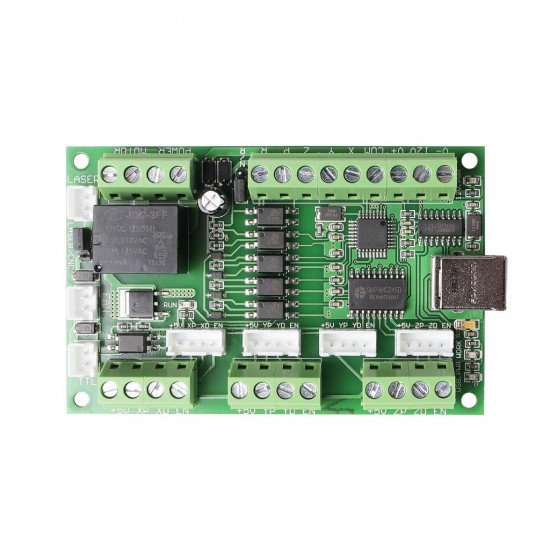 3 Axis GRBL-V3 GRBL Laser CNC Controller, 2 in 1