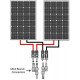 Connecteurs de dérivation de câble de panneau MC4-T