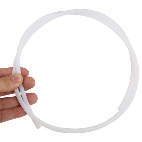 Tube de téflon de 4mmx6mm, blanc, pour filament de 3mm