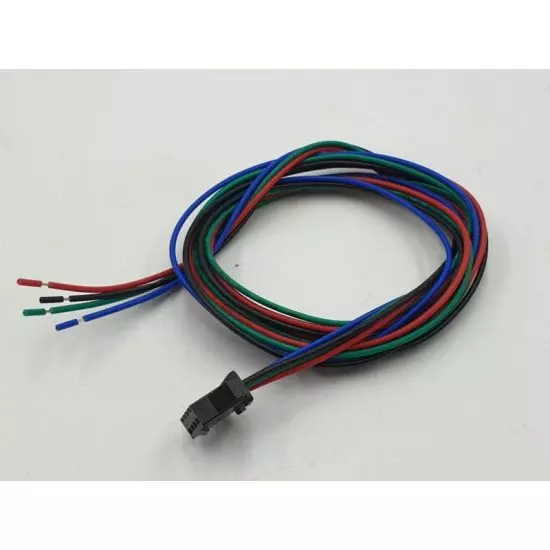 Lot De 5 Câbles De Moteur Pas à Pas à 4 Broches, Câblage En PVC De 1 M