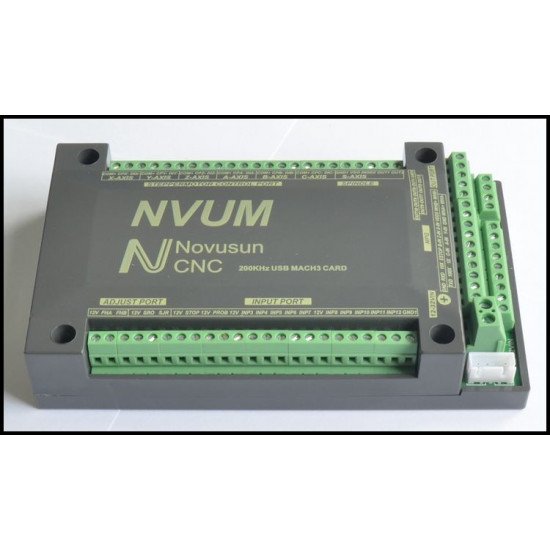 Module de Commande de Mouvement MACH3 pour Contrôleur Ethernet CNC 3 axes NVEM pour moteur pas à pas 