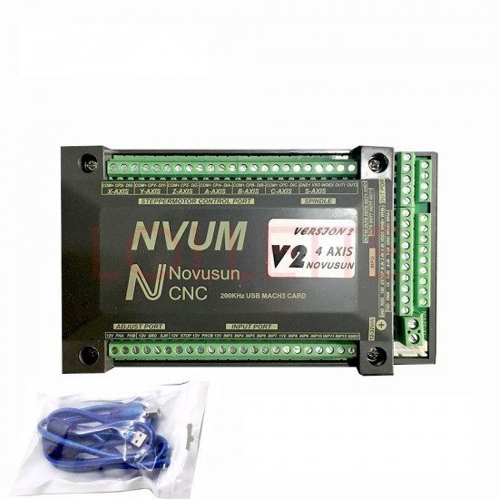 Controleur CNC NVUM V2 à 4 axes MACH3 USB