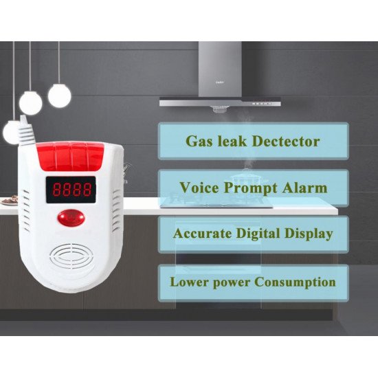 Voice-type Sound and Light Explosive Gas Detector Alarm Voice-type Sound and Light Explosive Gas Detector Alarm