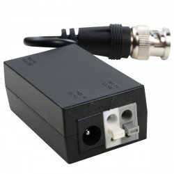 DC12V 1-CH récepteur UTP vidéo actif Balun BNC mâle DC12V 1-CH récepteur UTP vidéo actif Balun BNC mâle