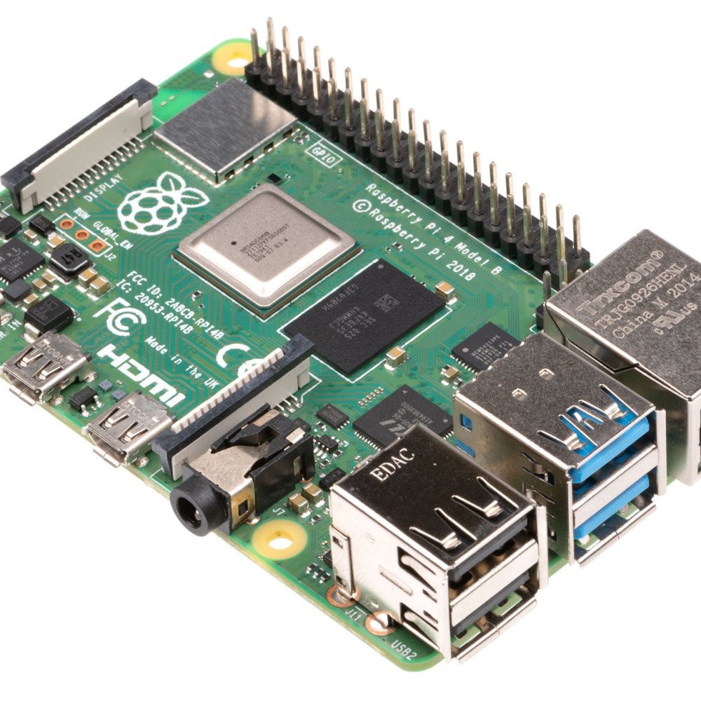 UK-Raspberry Pi 4 Model B, BCM2711 SoC, 1GB DDR4 RAM, USB 3.0, PoE Enabled
