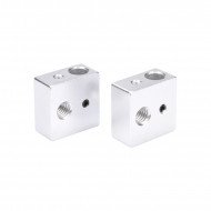 Aluminium Heat Block Pour 3D Imprimante V6 J-tête Makerbot MK7/MK8 Extrudeuse