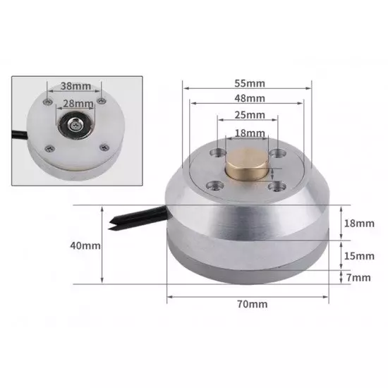 MACH3 - CNC Z-Axis Probing Zeroing Touch Plate - Professionnel