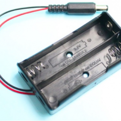2x18650 support batterie avec connecteur DC 2x18650 support batterie avec connecteur DC