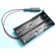 2x18650 support batterie avec connecteur DC