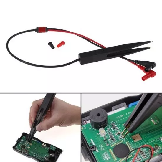 Pince de Multimètre Pour Tester Les Composants SMD Pince de Multimètre Pour Tester Les Composants SMD