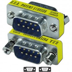 Convertisseur DB9 mâle à mâle Convertisseur DB9 mâle à mâle